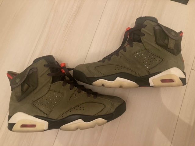 Travis Scott × Nike Air Jordan 6 Retro "Medium Olive"