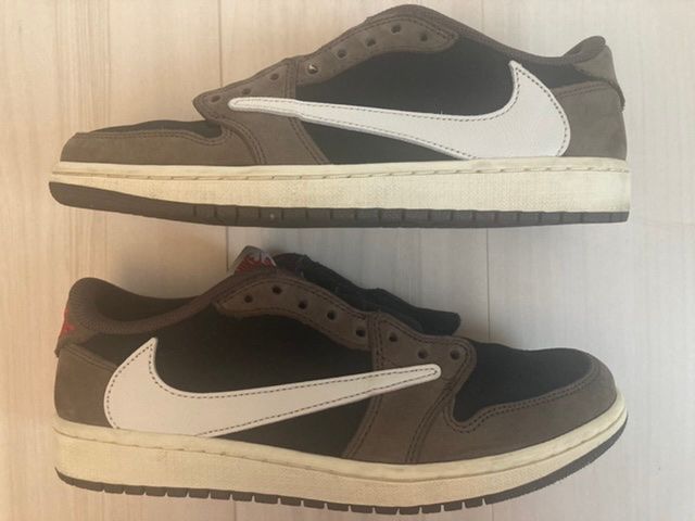 Travis Scott × Nike Air Jordan 1 Low OG SP-T "Black/Dark Mocha"