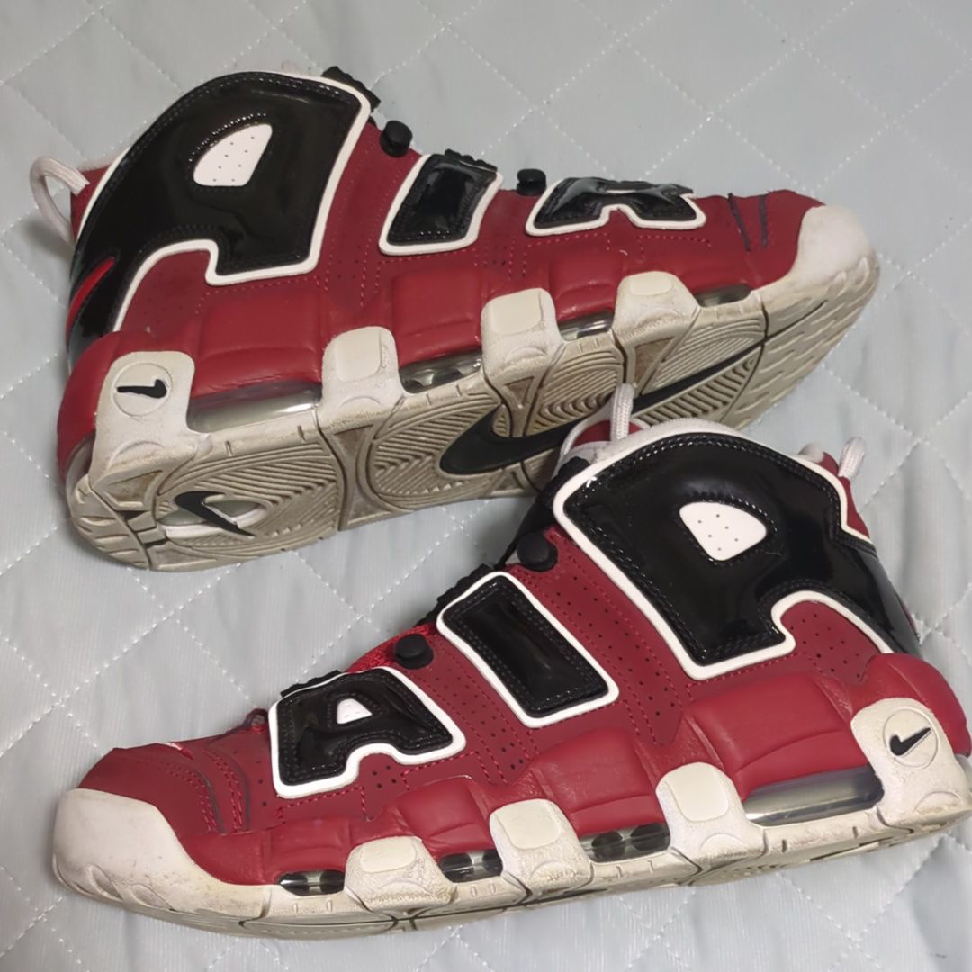 Nike Air More Uptempo ’96 "Black and Varsity Red" (2021)