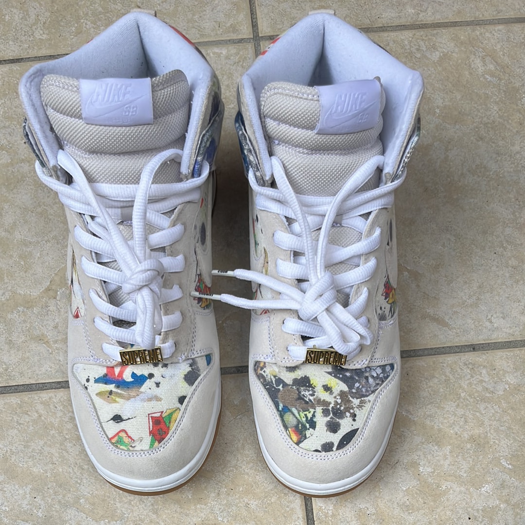 Supreme × Nike SB Dunk High "Rammellzee"