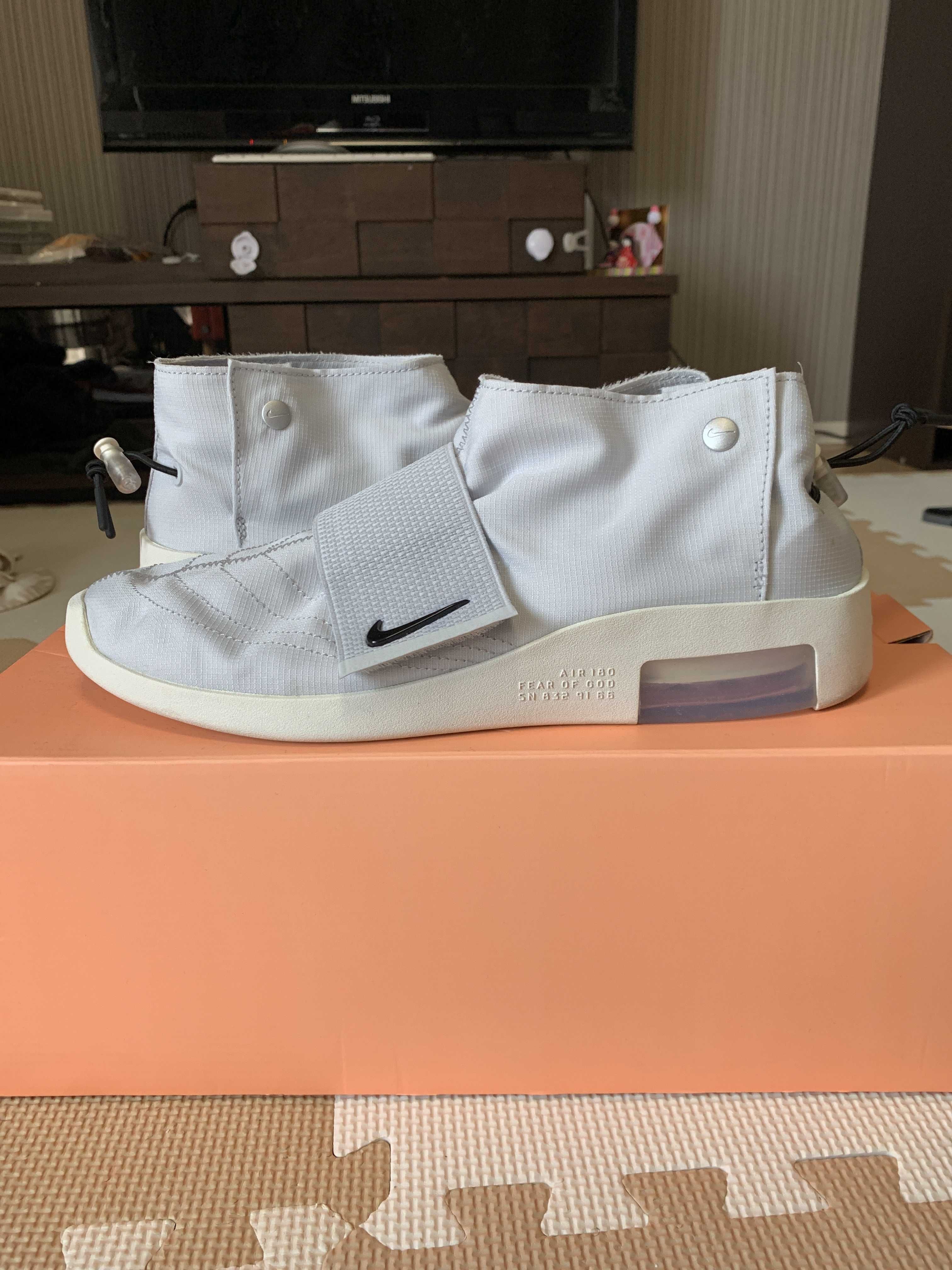 Fear Of God × Nike Air Moccasin "Pure Platinum"