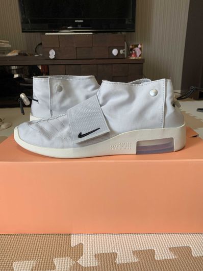 Fear Of God × Nike Air Moccasin "Pure Platinum"