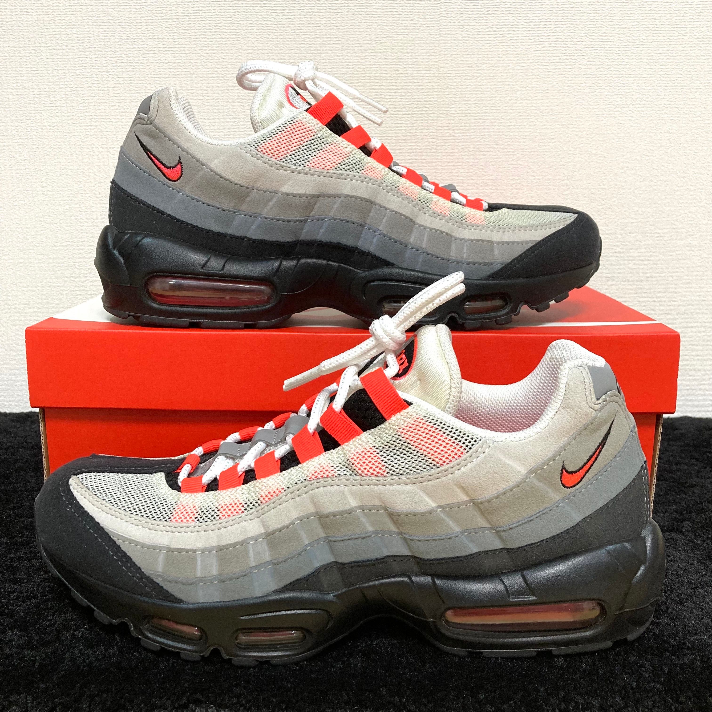 Nike Air Max 95 "White/Solar Red"