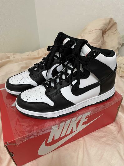 Nike Women's Dunk High "Black and White"