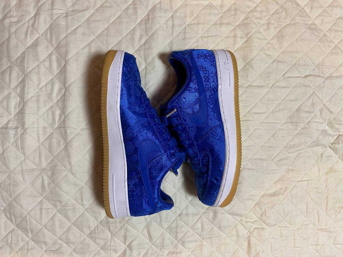 CLOT × Nike Air Force 1 Low "Blue"
