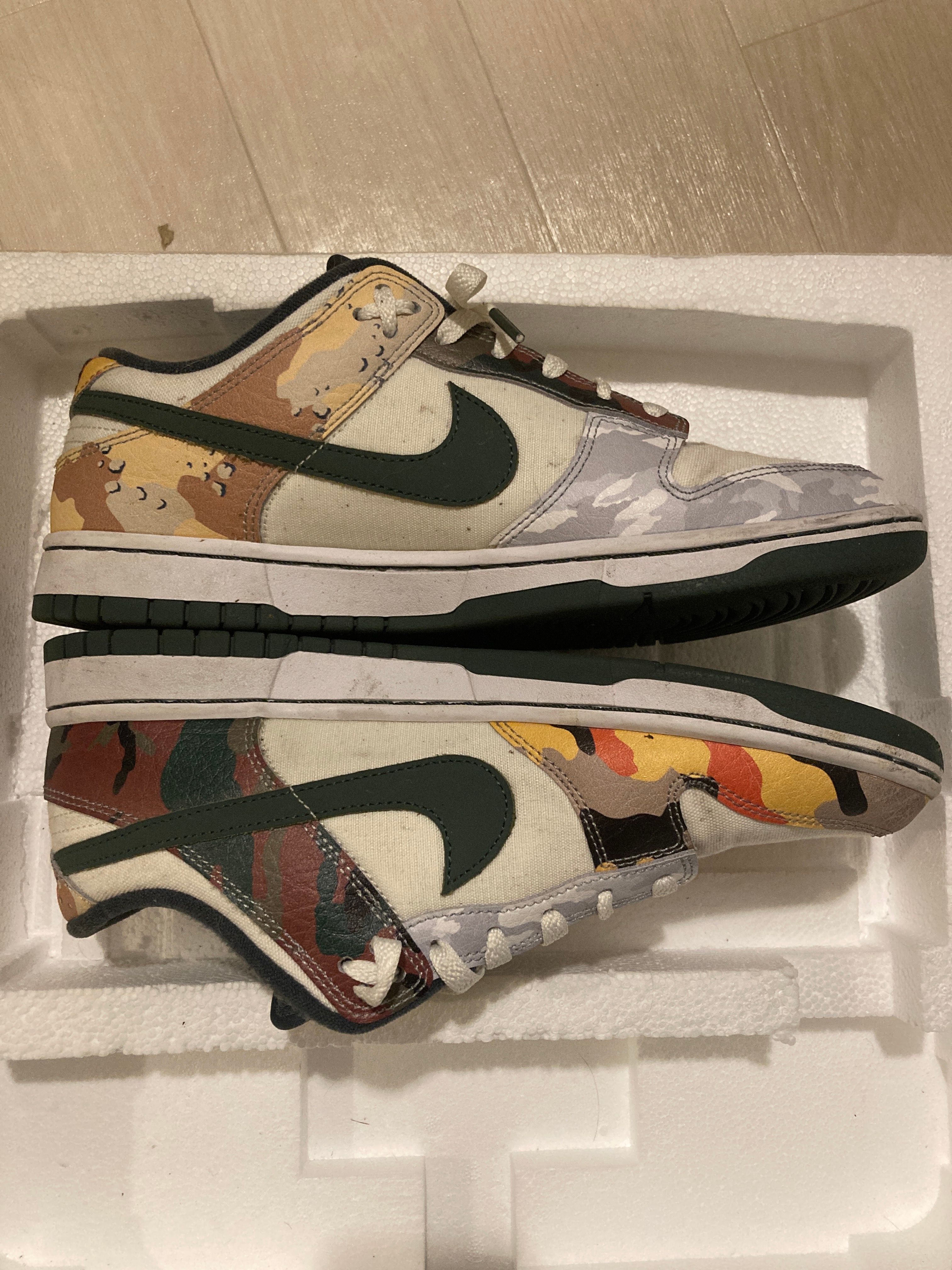 Nike Dunk Low "Sail Multi Camo"