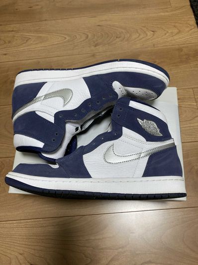Nike Air Jordan 1 High OG CO.JP "White/Midnight Navy" (2020) (Standard Box)