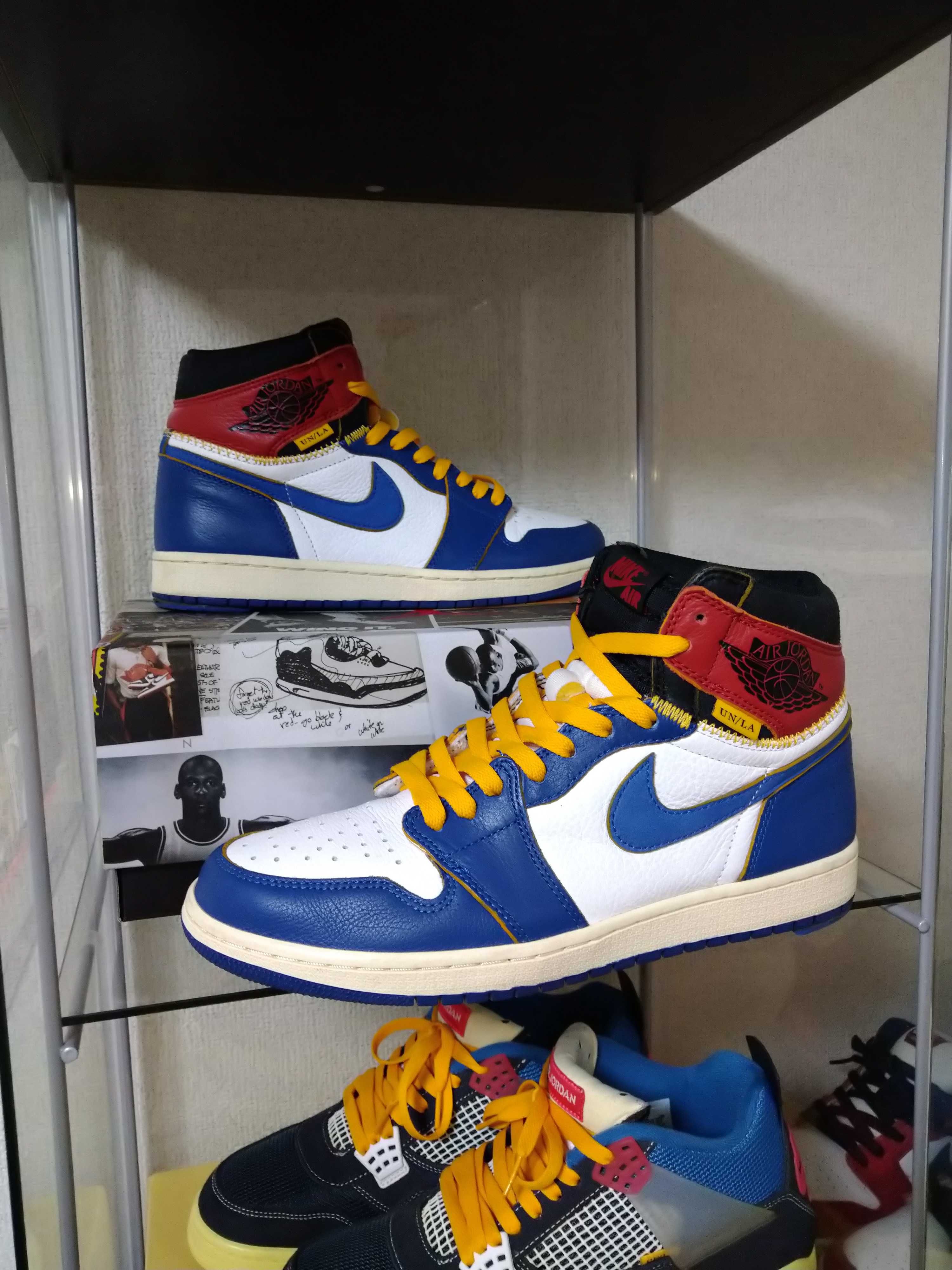 Union × Nike Air Jordan 1 Retro High OG NRG "Storm Blue/Varsity Red"