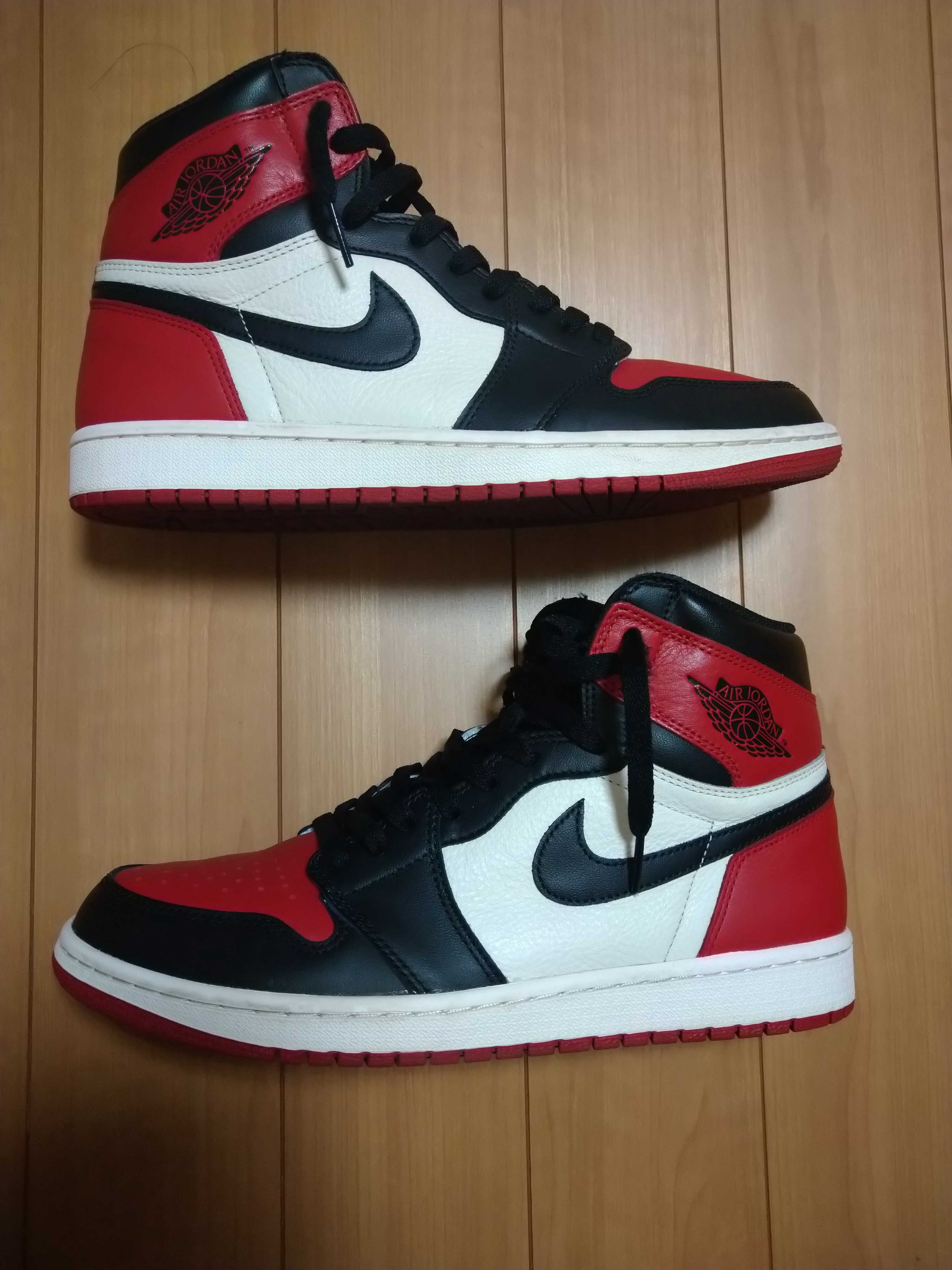 Nike Air Jordan 1 Retro High OG "Bred Toe"
