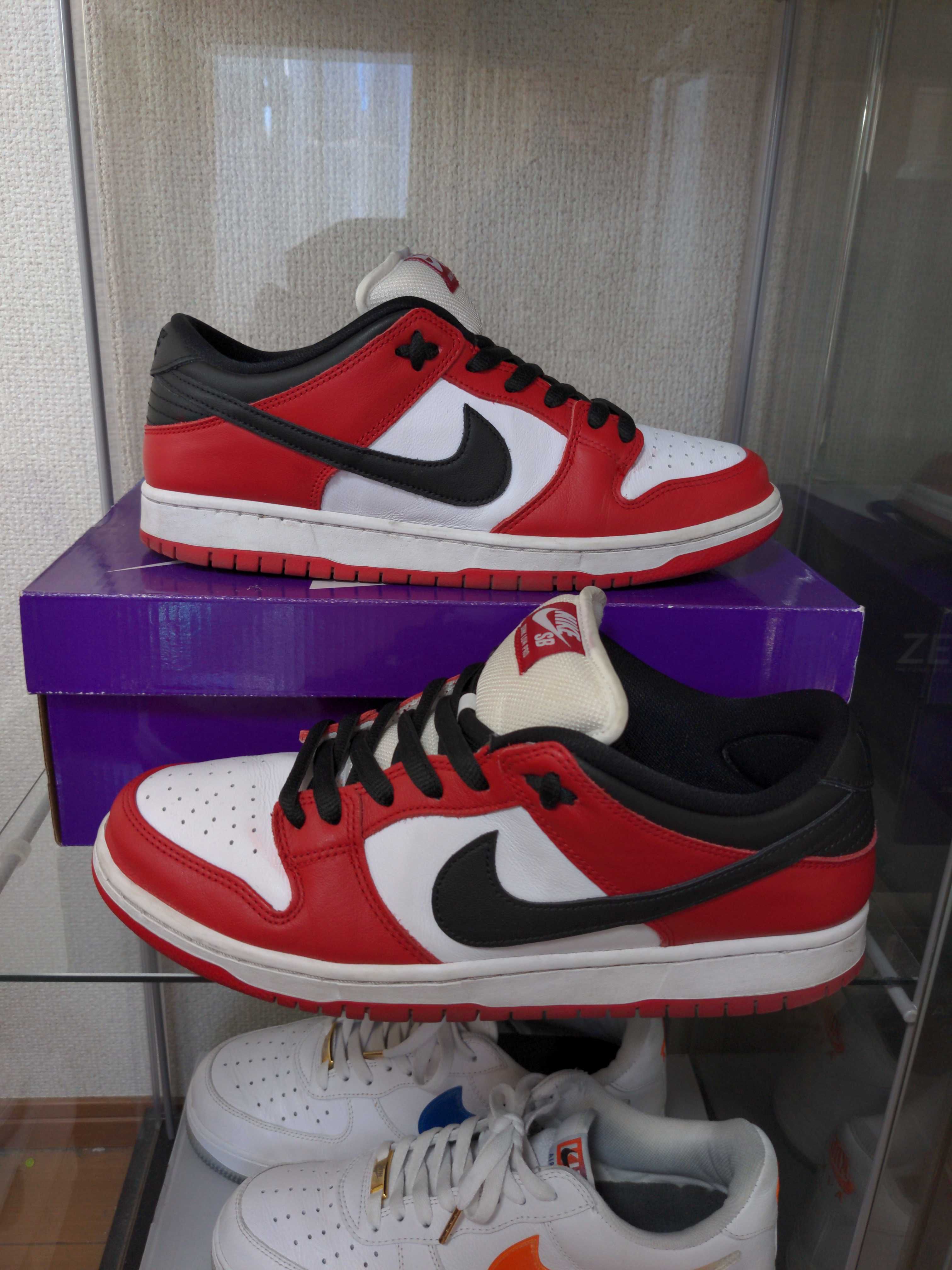 Nike SB Dunk Low Pro "J-Pack Chicago/Varsity Red and White"