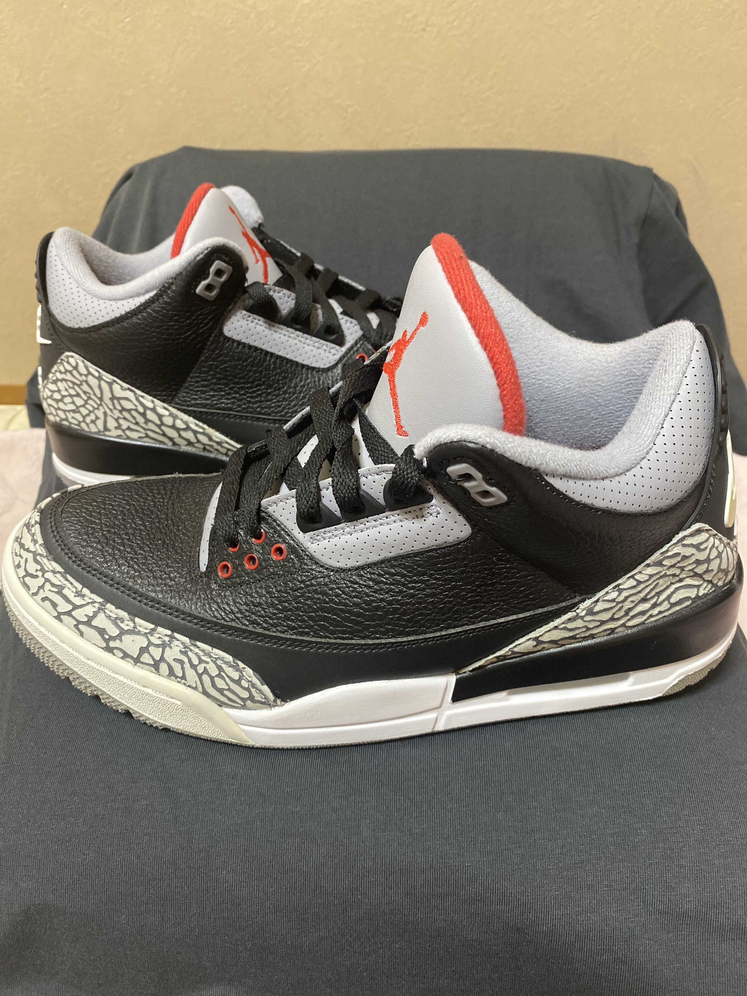 Nike Air Jordan 3 Retro OG "Black Cement" (2018)