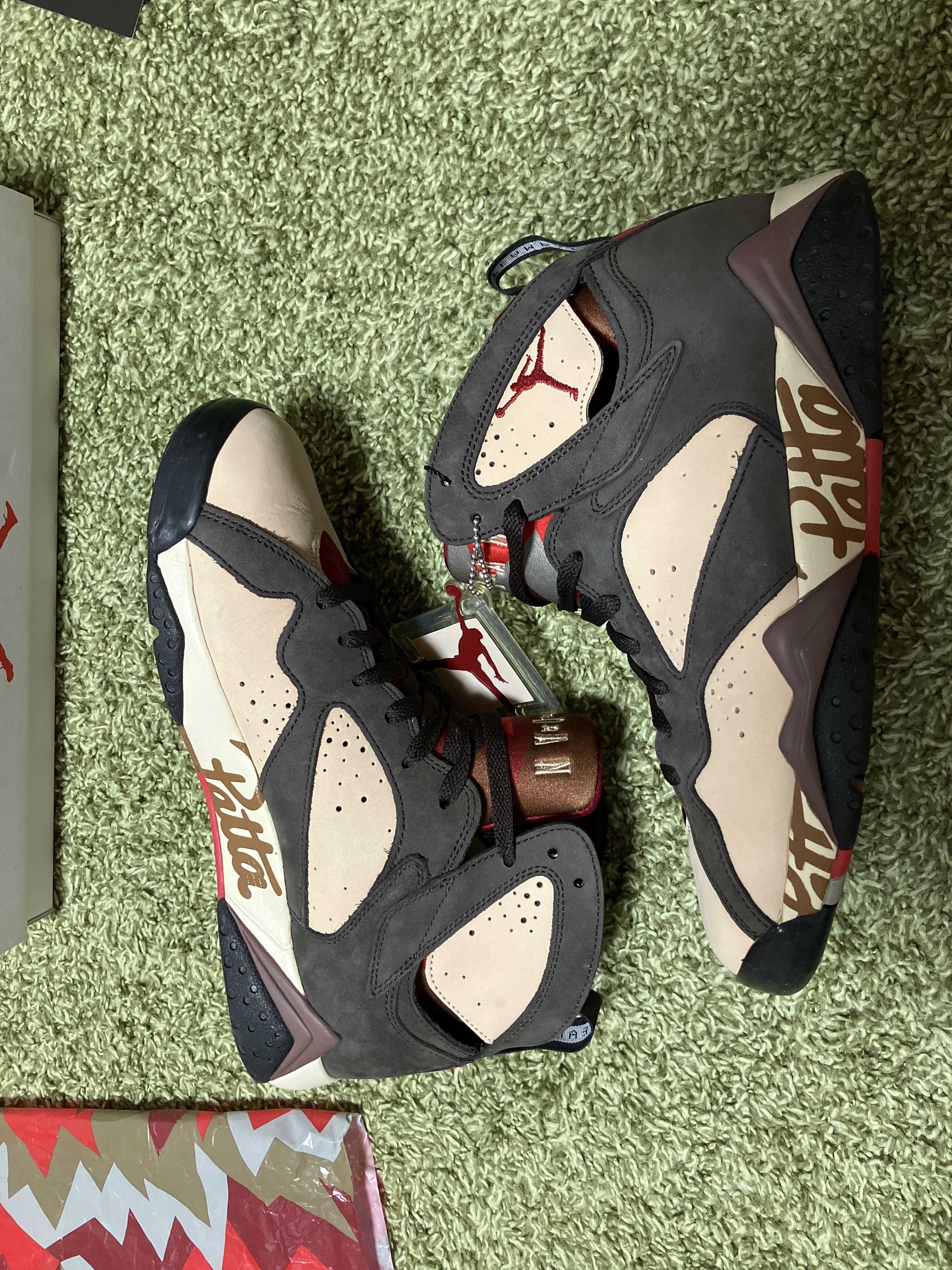 Patta × Nike Air Jordan 7 OG "Brown"