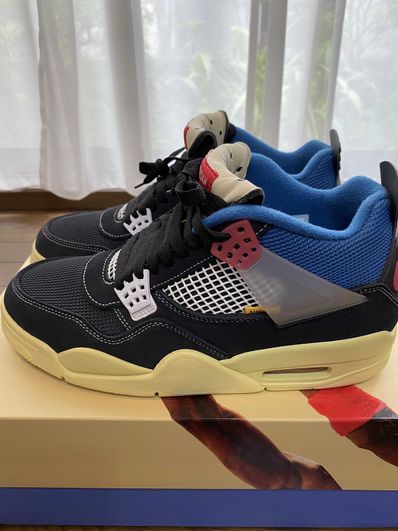 UNION × Nike Air Jordan 4 "Off Noir"