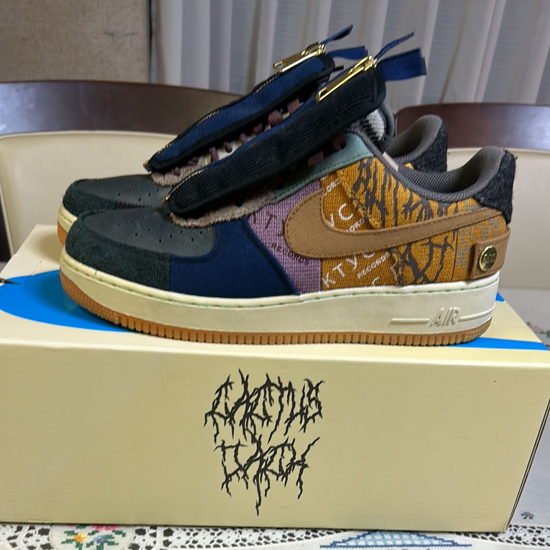 Travis Scott × Nike Air Force 1 Low Cactus Jack "Multi Color"