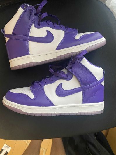 NIKE DUNK HIGH Women's "VARSITY PURPLE"