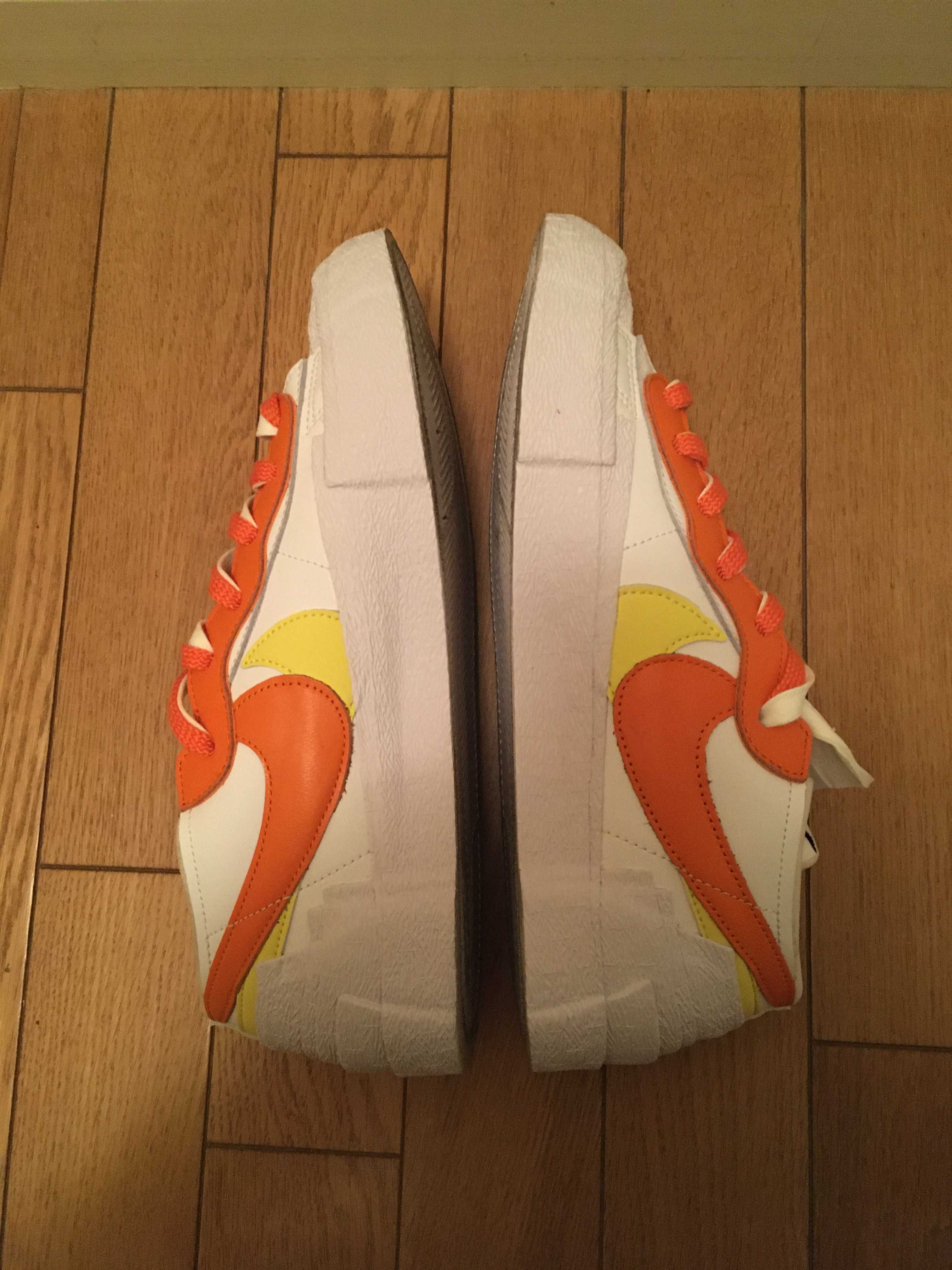 SACAI × NIKE BLAZER LOW "MAGMA ORANGE"