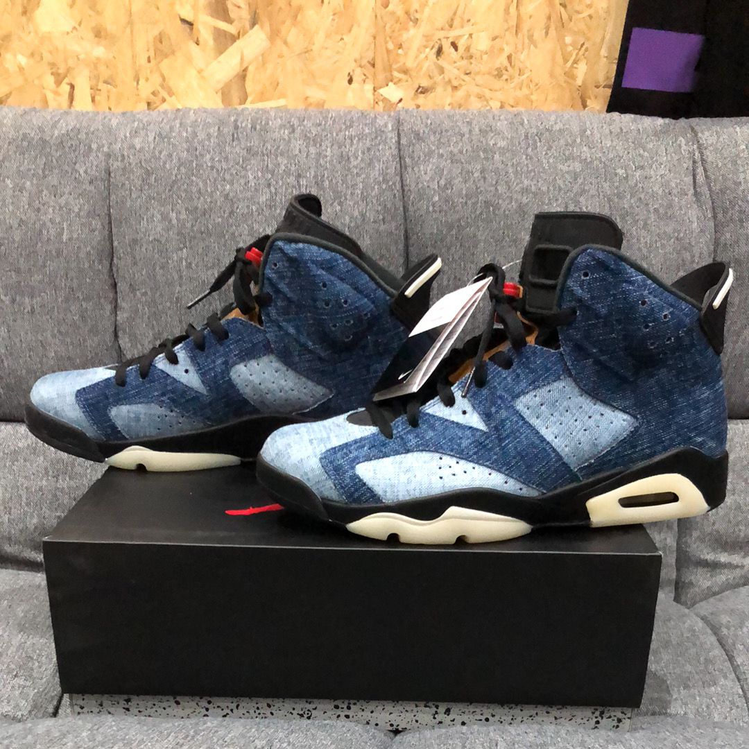 NIKE AIR JORDAN 6 "WASHED DENIM"