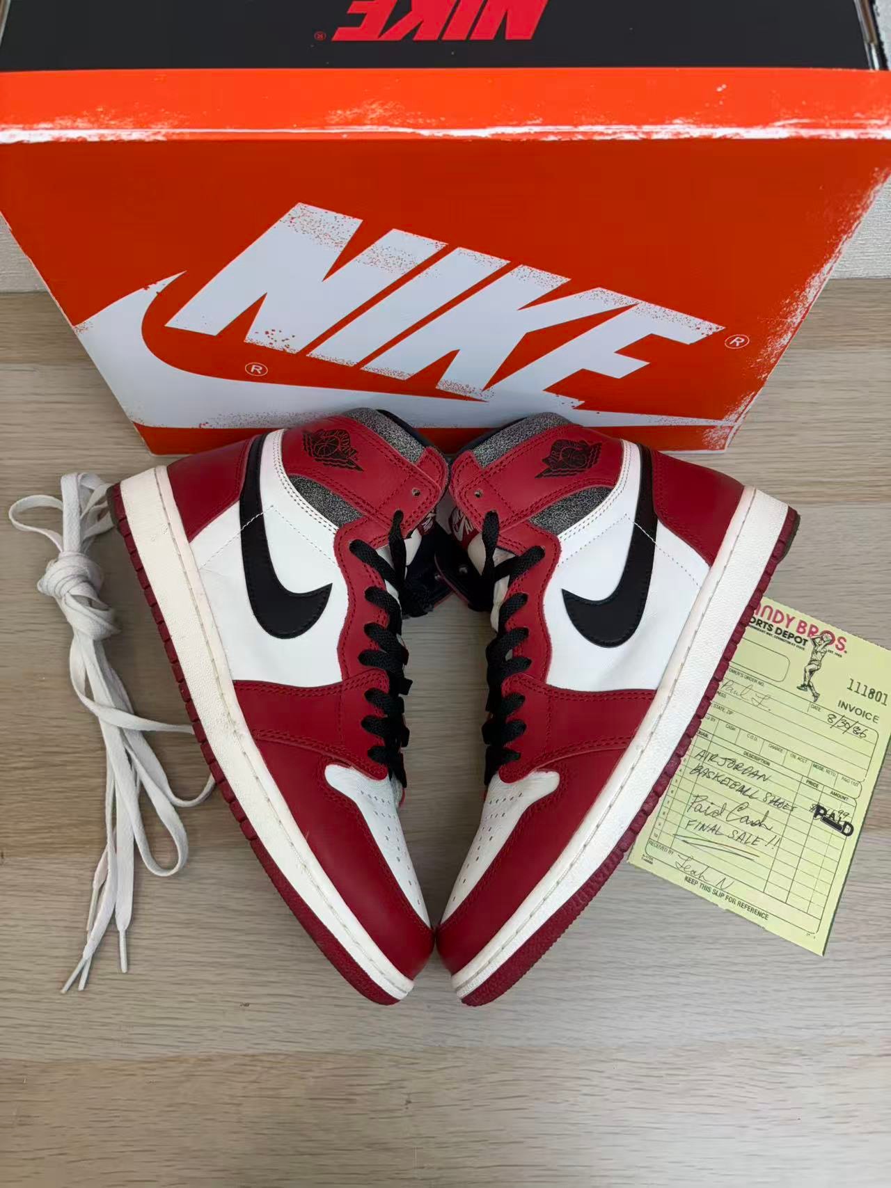 Nike Air Jordan 1 High OG "Lost & Found/Chicago"