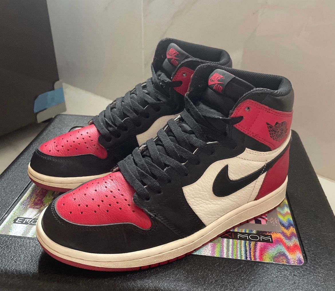 Nike Air Jordan 1 Retro High OG "Bred Toe"