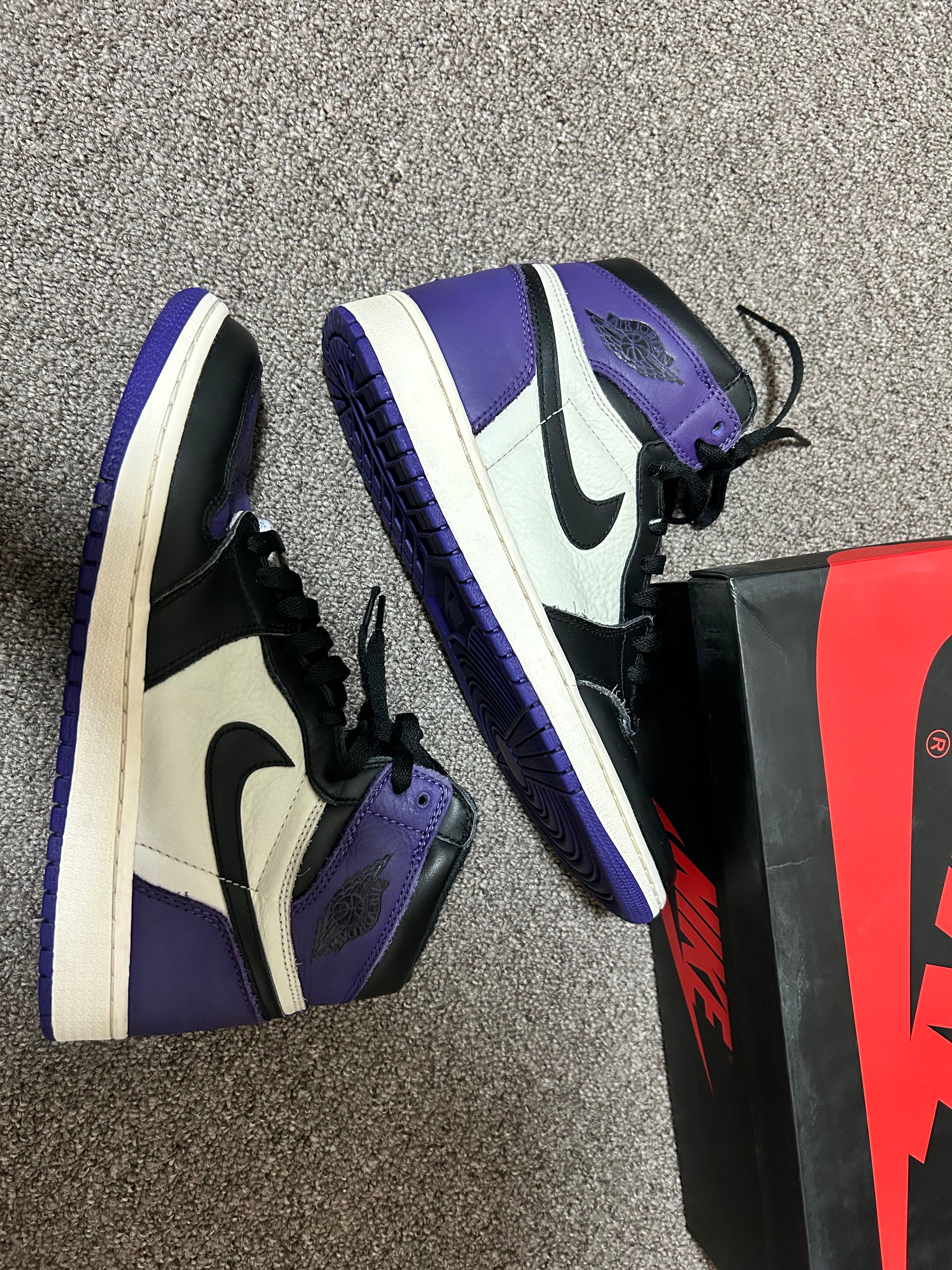 Nike Air Jordan 1 Retro High OG "Court Purple" (2018)