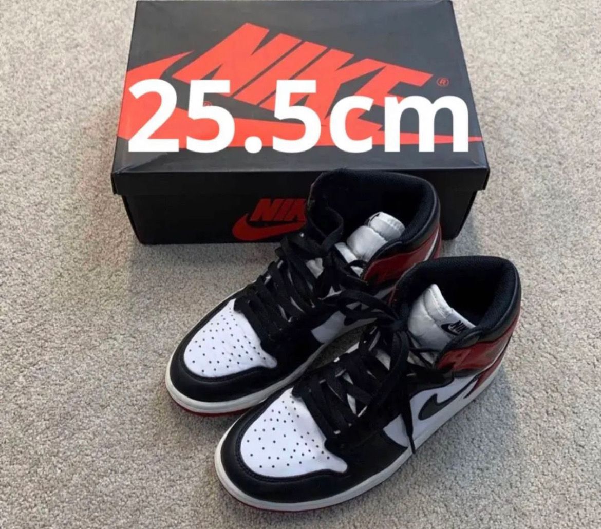 Nike Air Jordan 1 Retro High OG "Black Toe"(2016)