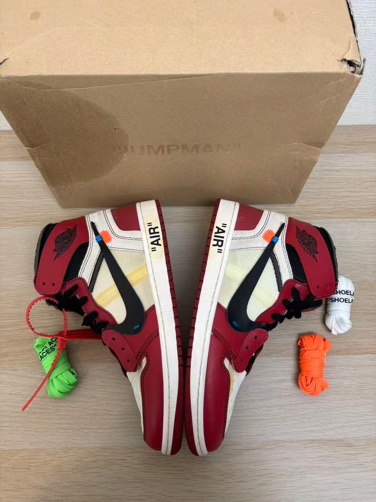 Off-White × Nike Air Jordan 1 Retro High The Ten "Chicago"