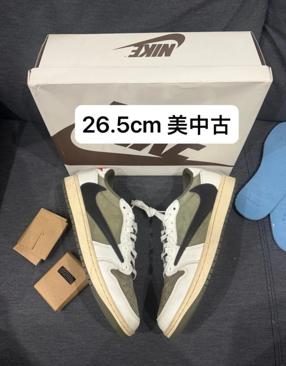 Travis Scott × Nike Air Jordan 1 Low OG SP "Reverse Olive"