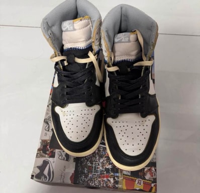 UNION × Nike Air Jordan 1 Retro High OG NRG "Varsity Red/Wolf Grey"