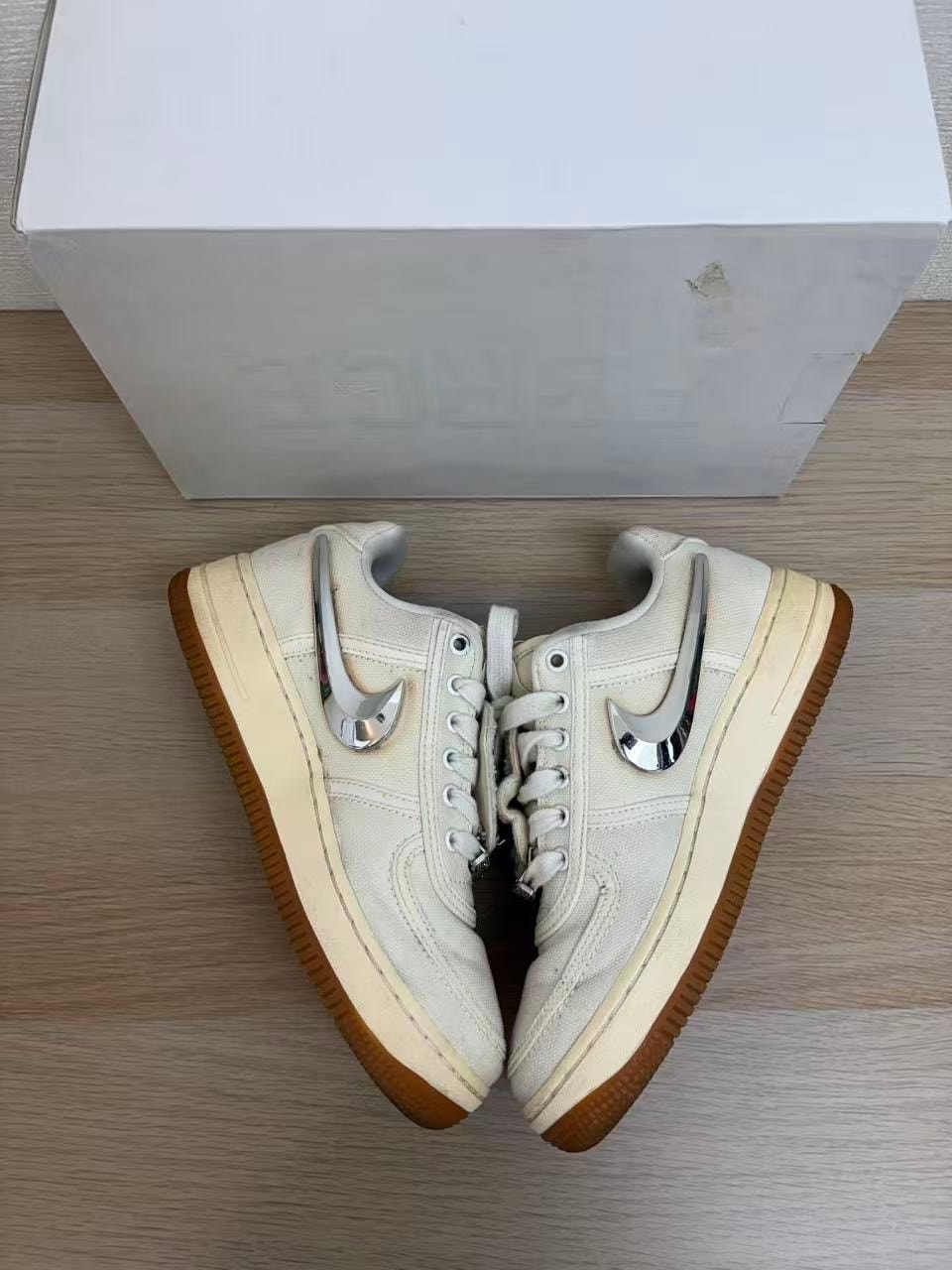 Travis Scott × Nike Air Force 1 Low "Sail"