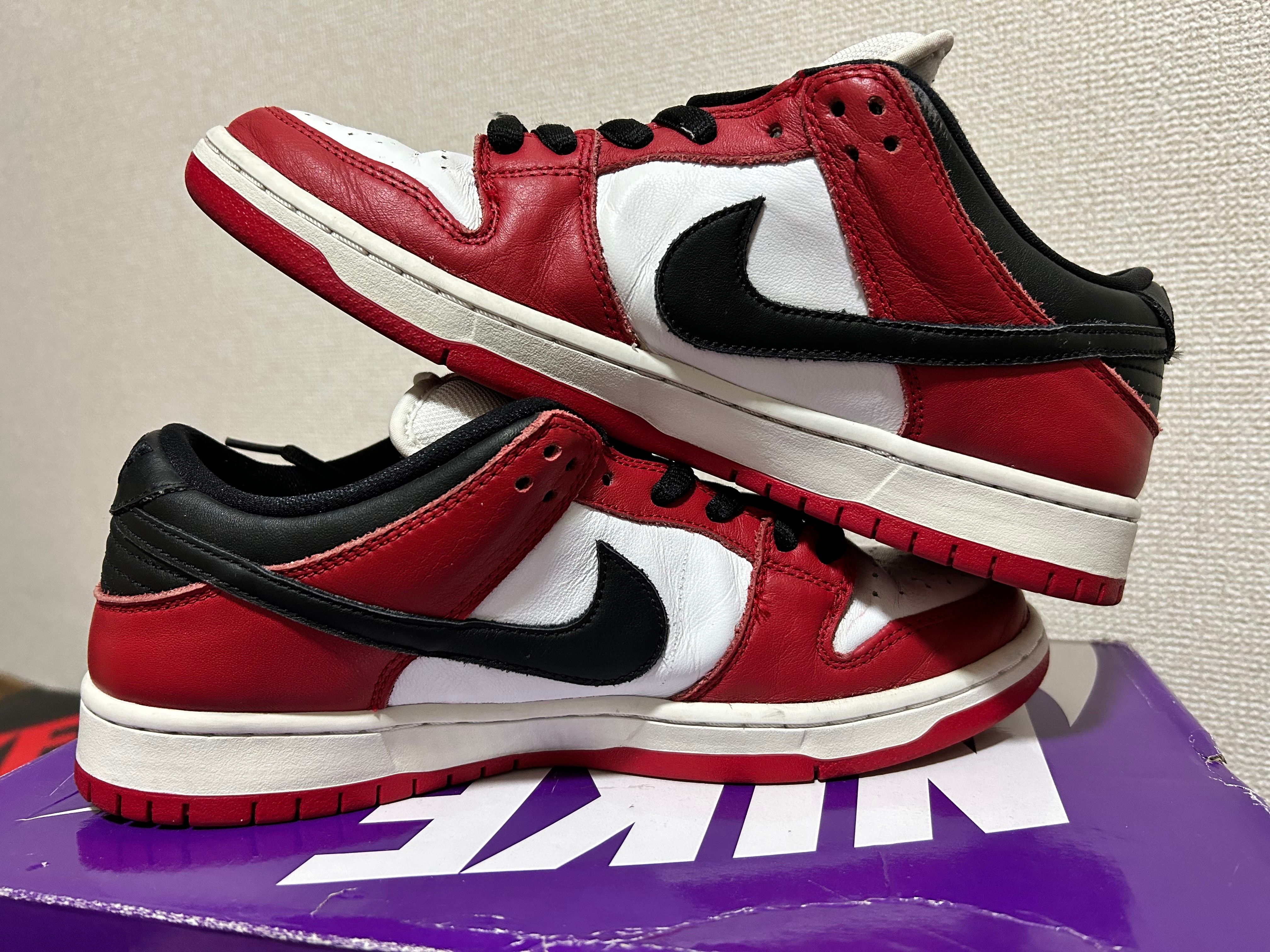 Nike SB Dunk Low Pro "J-Pack Chicago/Varsity Red and White"