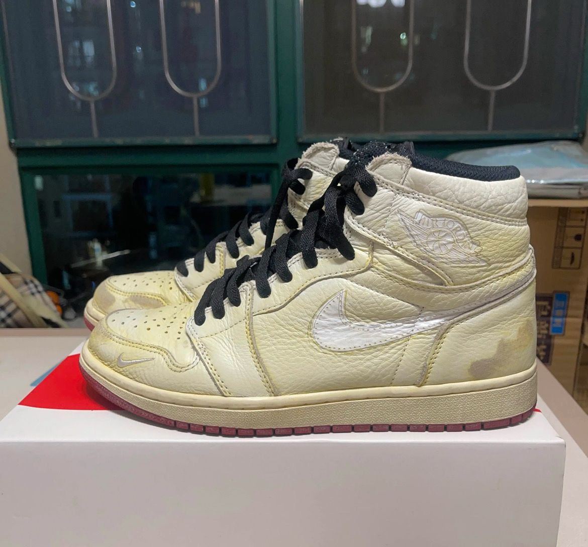 Nigel Sylvester × Nike Air Jordan 1 Retro High OG "Sail"