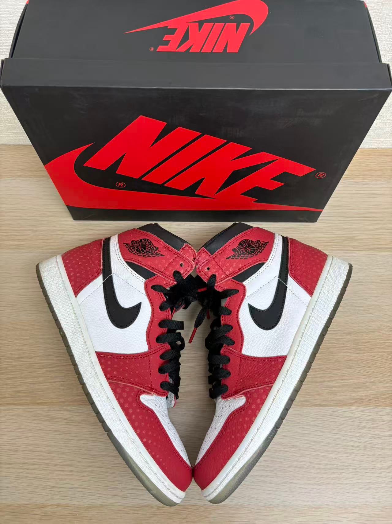 Spiderman × Nike Air Jordan 1 Origin Story "Gym Red/White/Photo Blue/Black"
