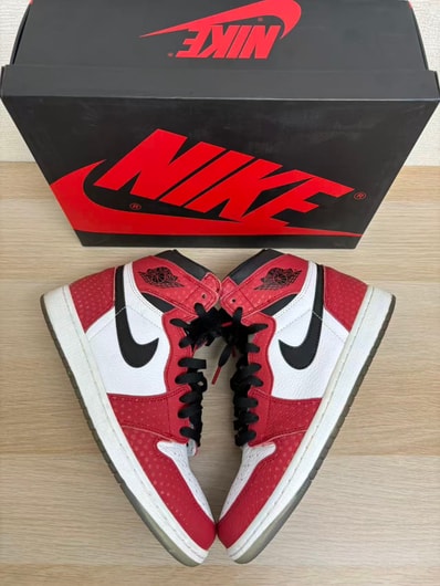 Spiderman × Nike Air Jordan 1 Origin Story "Gym Red/White/Photo Blue/Black"
