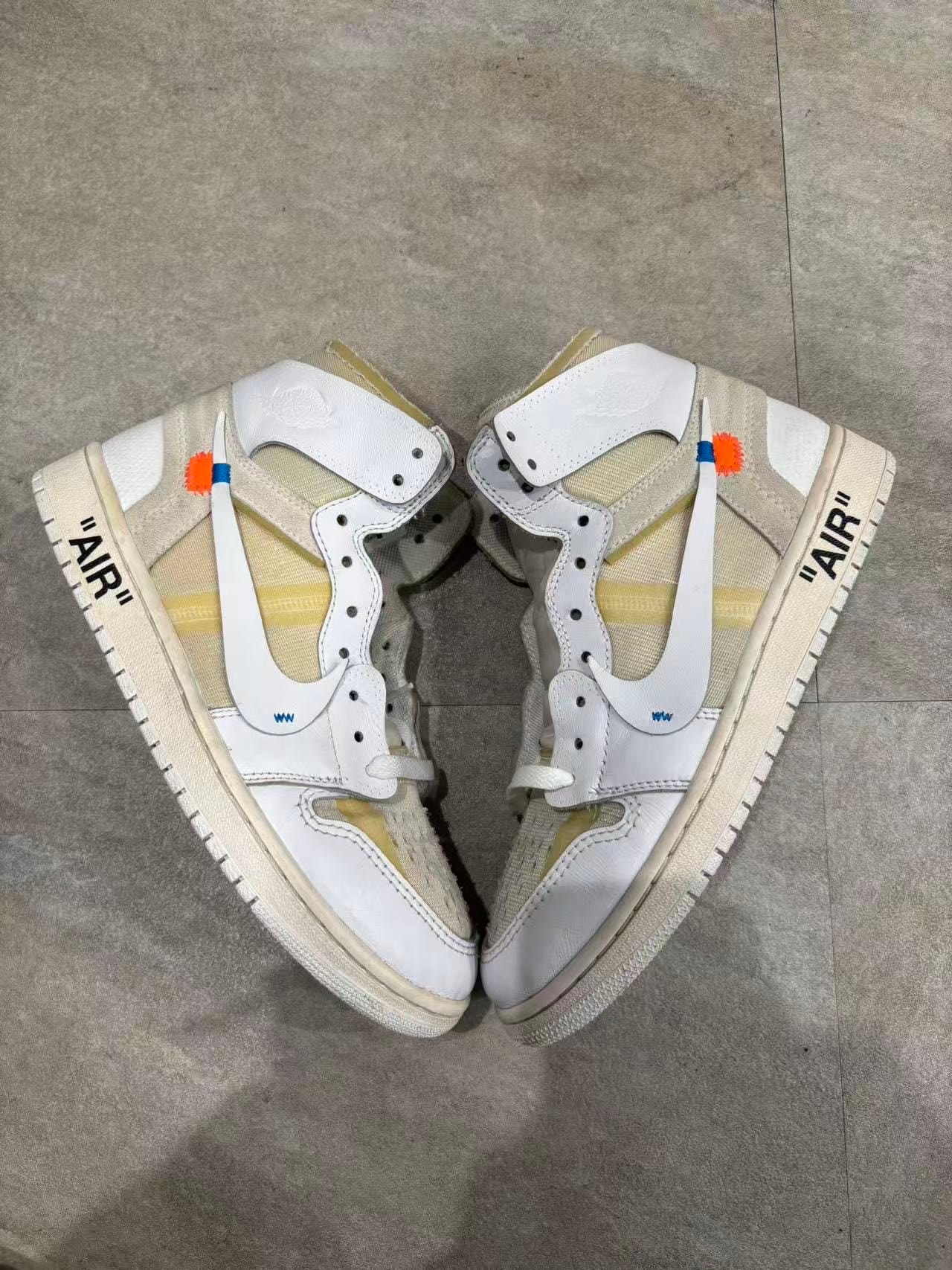 Off-White × Nike Air Jordan 1 Retro High "White"