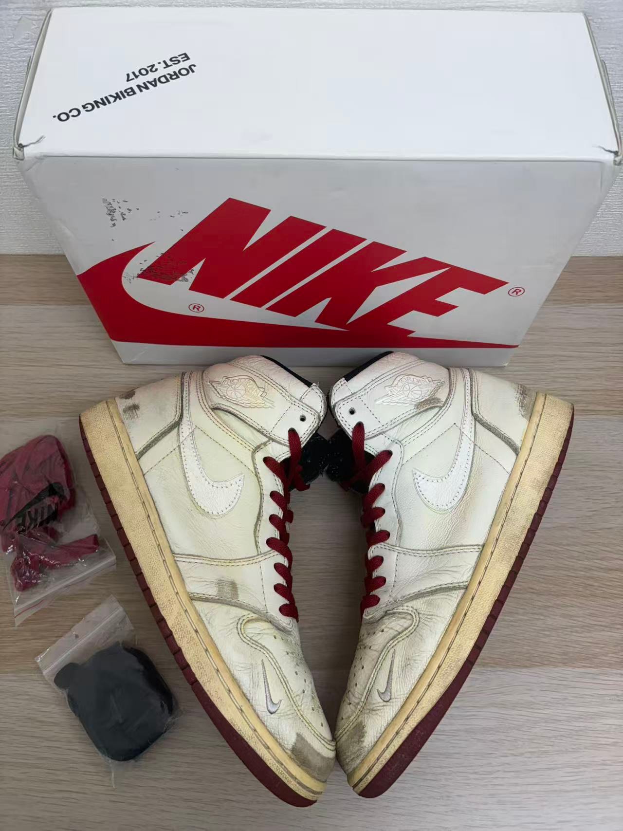 Nigel Sylvester × Nike Air Jordan 1 Retro High OG "Sail"