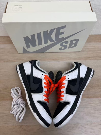 TIGHTBOOTH × Nike SB Dunk Low Pro QS "Black and White"