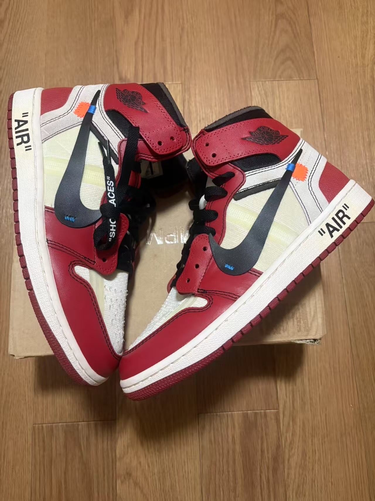NIKE エアジョーダン1 レトロ Off-White × Nike Air Jordan 1 Retro High The Ten 