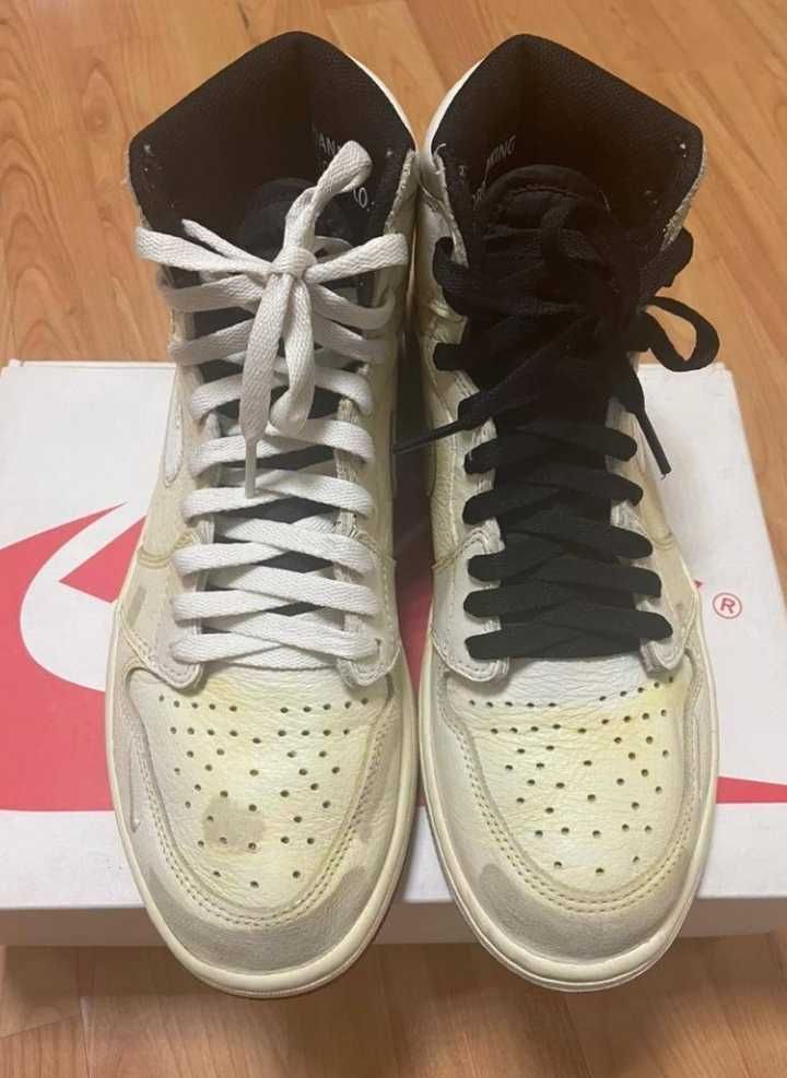 Nigel Sylvester × Nike Air Jordan 1 Retro High OG "Sail"