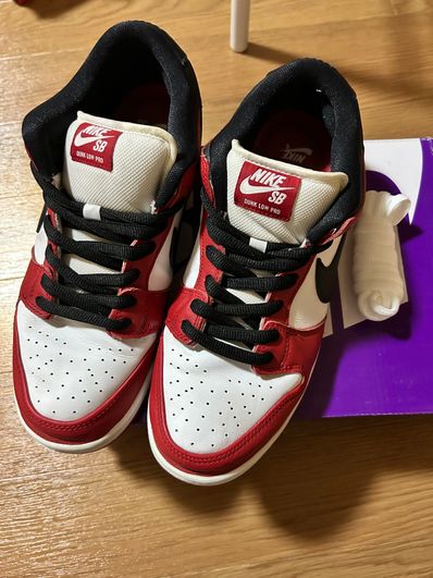 Nike SB Dunk Low Pro "J-Pack Chicago/Varsity Red and White"