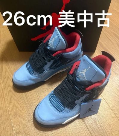 Travis Scott × Nike Air Jordan 4 Retro Cactus Jack "University Blue"