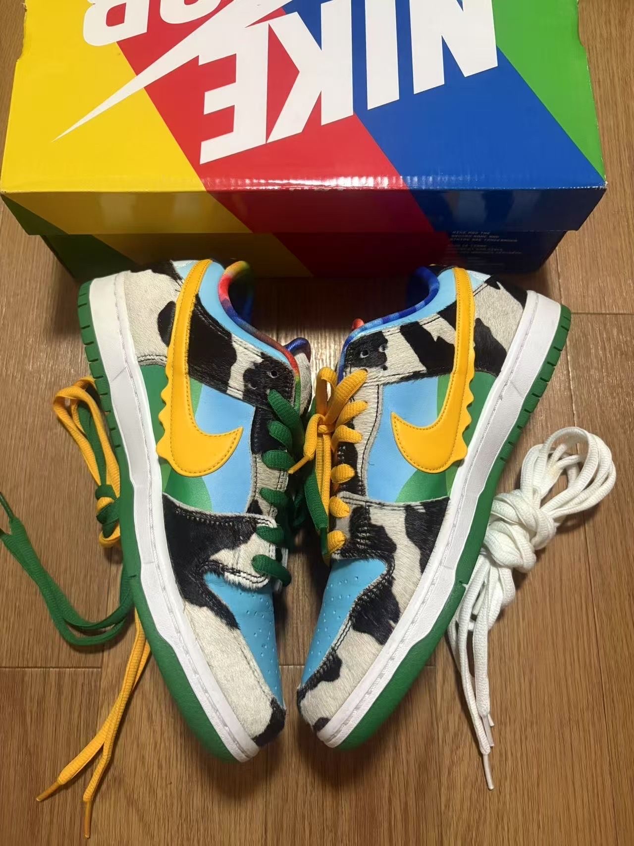 ベン&ジェリーズ　ダンク　新品未使用　黒タグ付き NIKE公式】SB ダンク LOW x ベン＆ジェリーズ 'Chunky Dunky