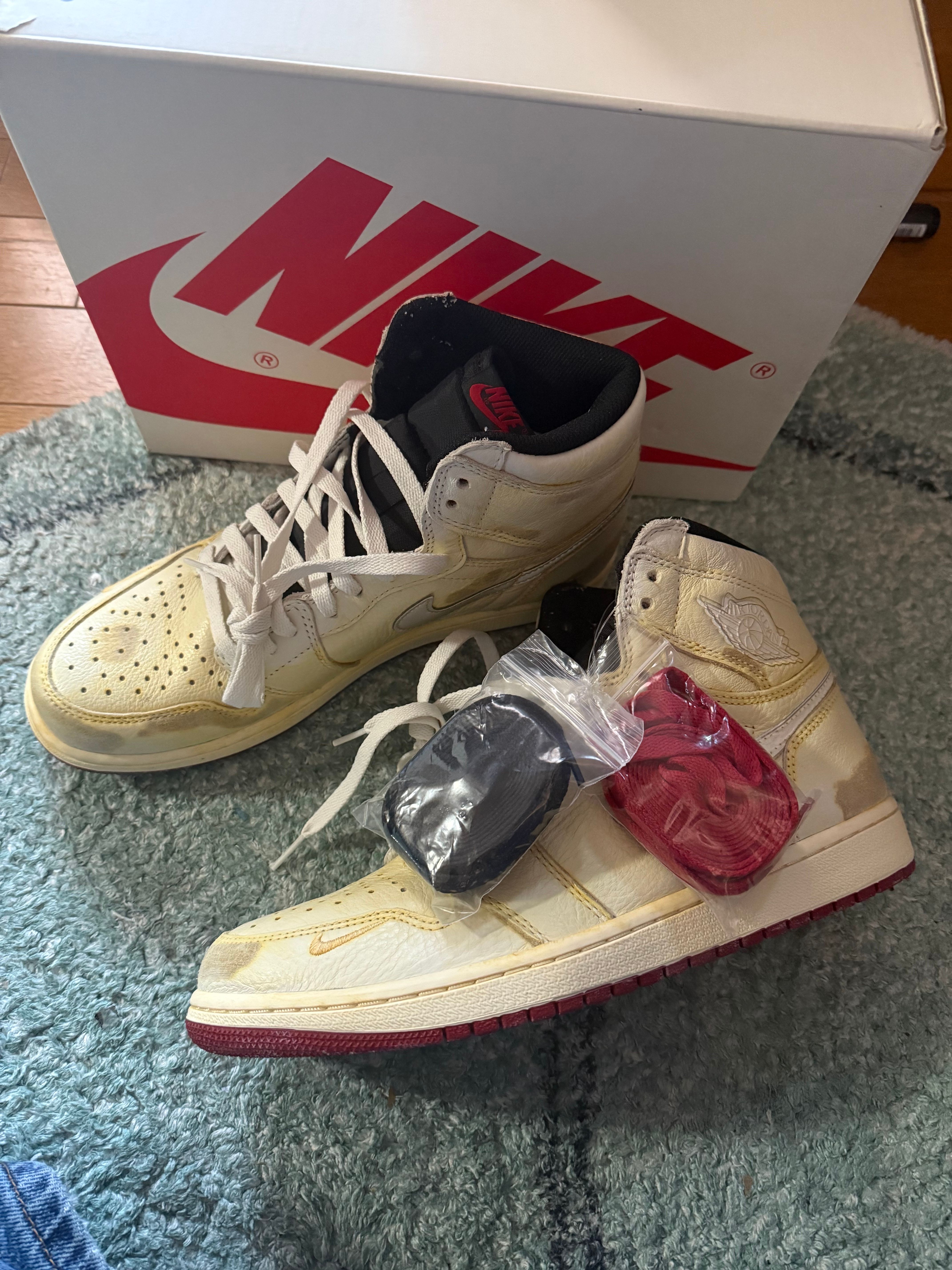Nigel Sylvester × Nike Air Jordan 1 Retro High OG "Sail"
