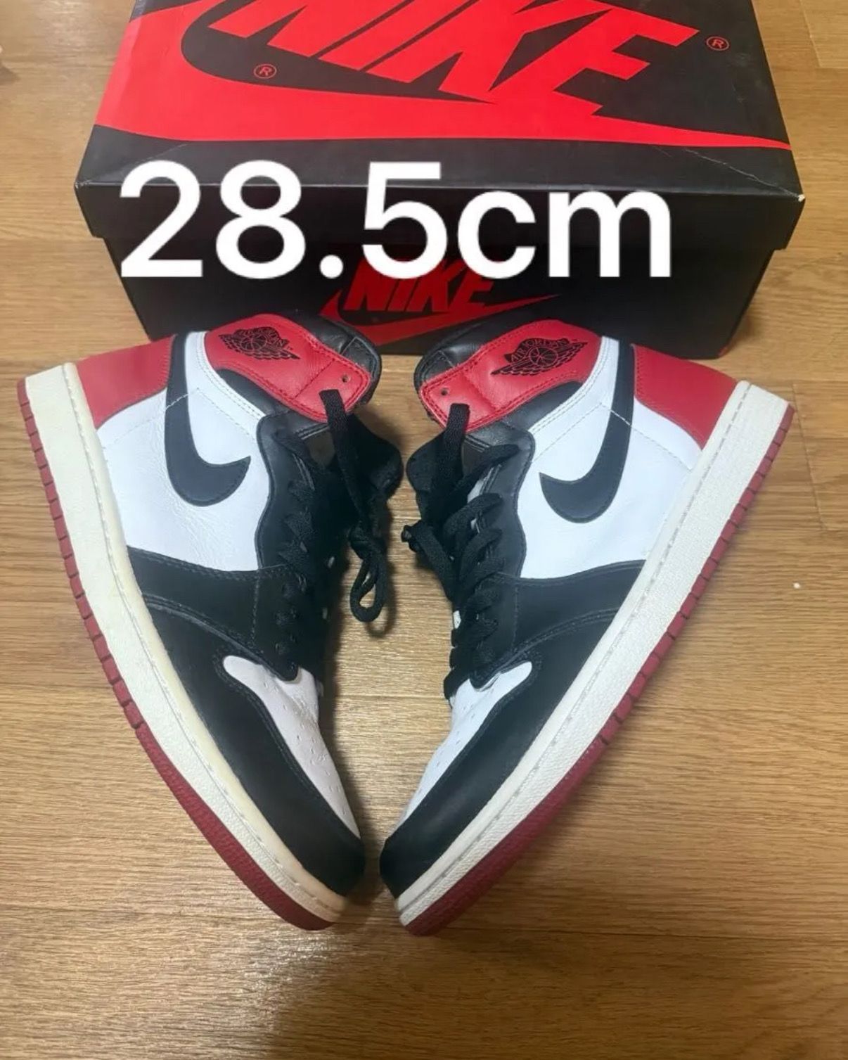 Nike Air Jordan 1 Retro High OG "Black Toe"(2016)