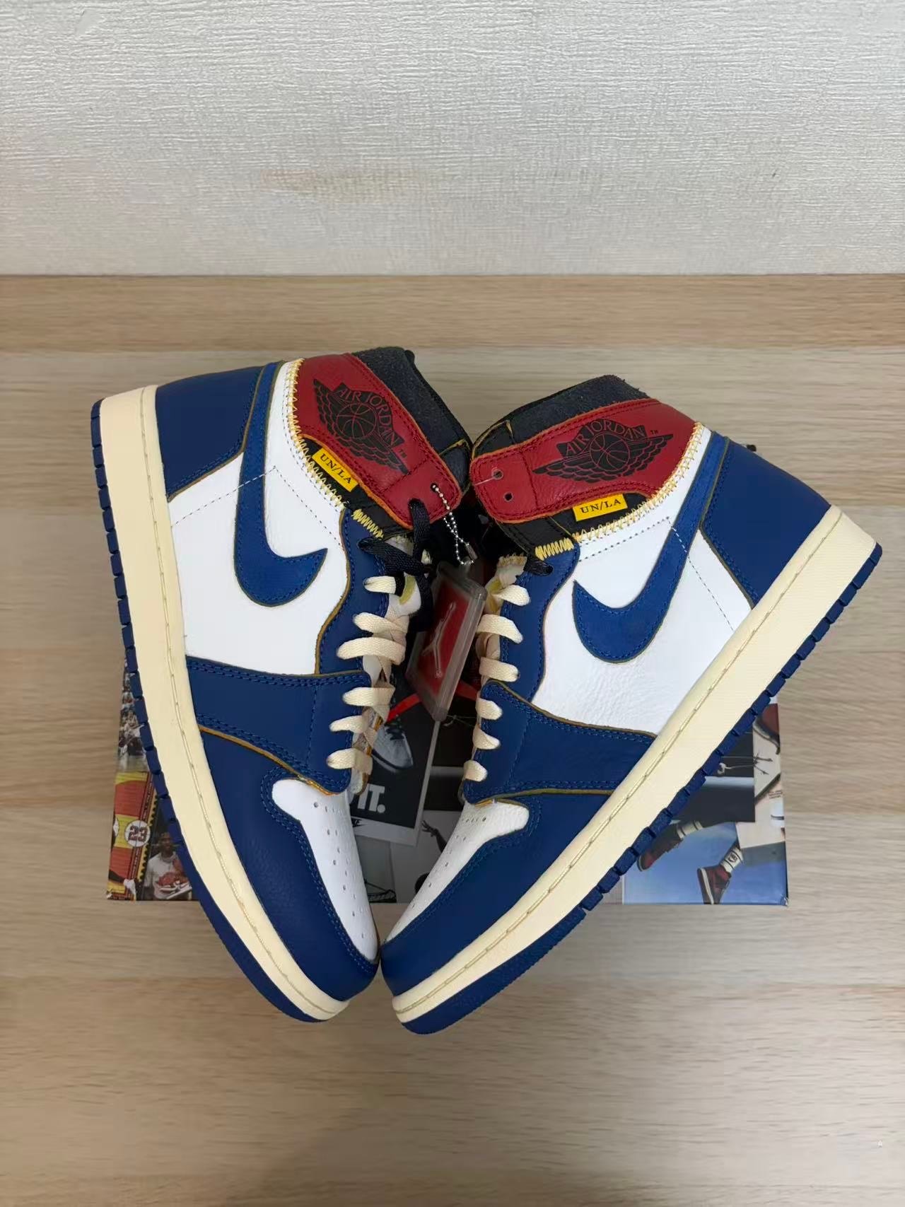 UNION × Nike Air Jordan 1 Retro High OG NRG "Storm Blue/Varsity Red"