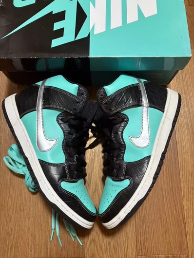 Diamond Supply × Nike SB Dunk High "Tiffany"