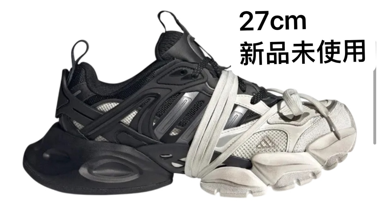 アディダス XLGランナー デラックス "ホワイト/ブラック"