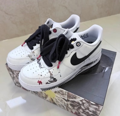 PEACEMINUSONE × Nike Air Force 1 Low "Para-noise/White/Black" / G-DRAGON