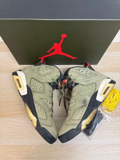 Travis Scott × Nike Air Jordan 6 Retro "Medium Olive"