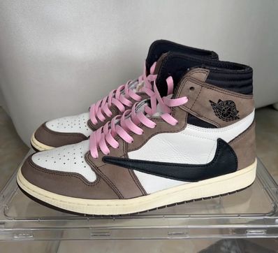 Travis Scott × Nike Air Jordan 1 Retro High OG TS SP "Sail/Dark Mocha"