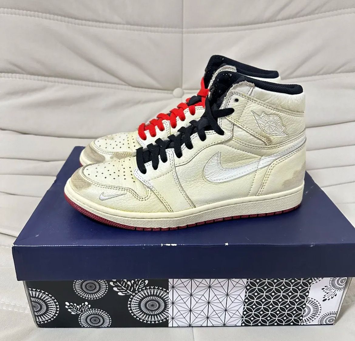 Nigel Sylvester × Nike Air Jordan 1 Retro High OG "Sail"